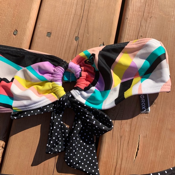 ☀️ roxy bandeau top bikini ☀️ - Picture 2 of 4